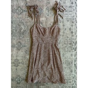 NWT Zara ANIMAL PRINT MINI DRESS